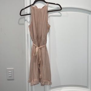 Abercrombie & Fitch - Baby Pink Ballerina Halter Dress - Size XS